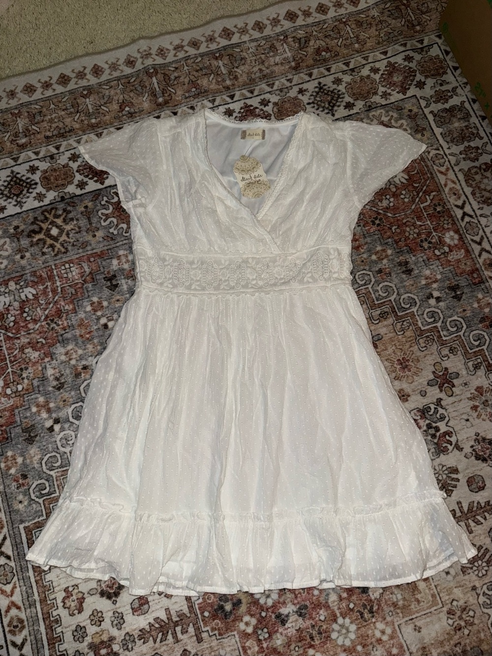 Altar'd State White Dress NWT
